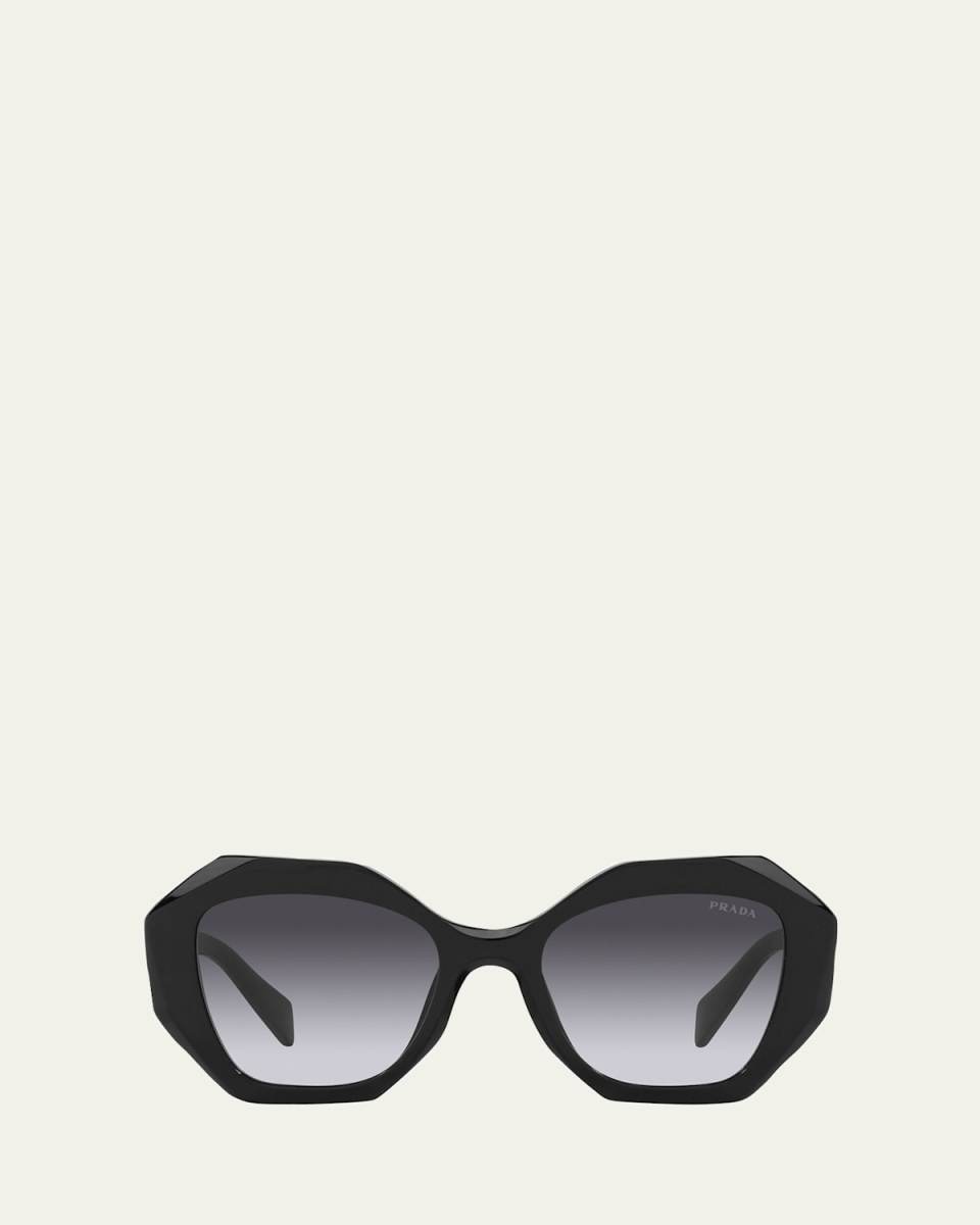 Geometric Acetate Sunglasses